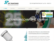 Tablet Screenshot of jrtpaintings.nl